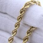 Image 8 of Gold twisted link chain