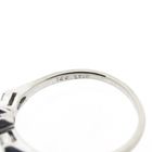 Afbeelding 6 van Witgouden solitairring met diamant; 0,54 ct.