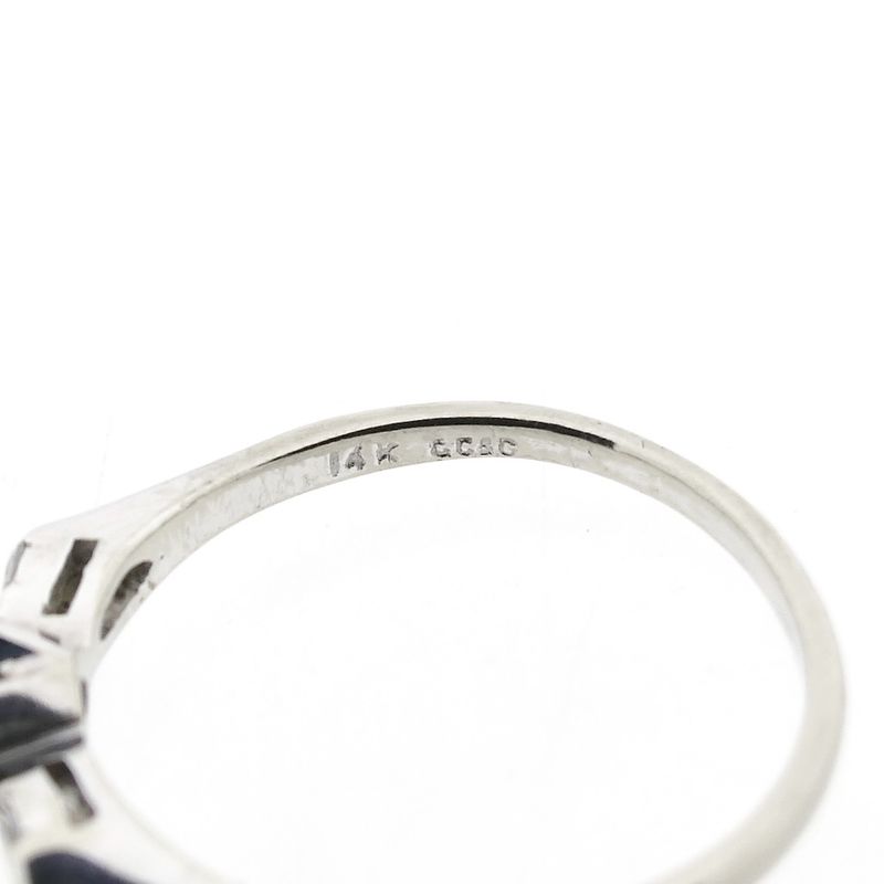 Afbeelding 6 van Witgouden solitairring met diamant; 0,54 ct.