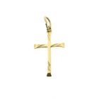 Image 1 of Gold pendant of a cross