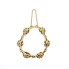 Image 3 of 18K gold Sputnik bracelet with colored stones | 17 cm