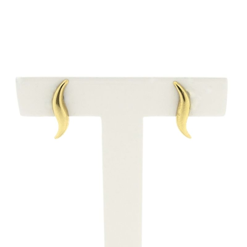 Image 1 of Golden fantasy stud earrings