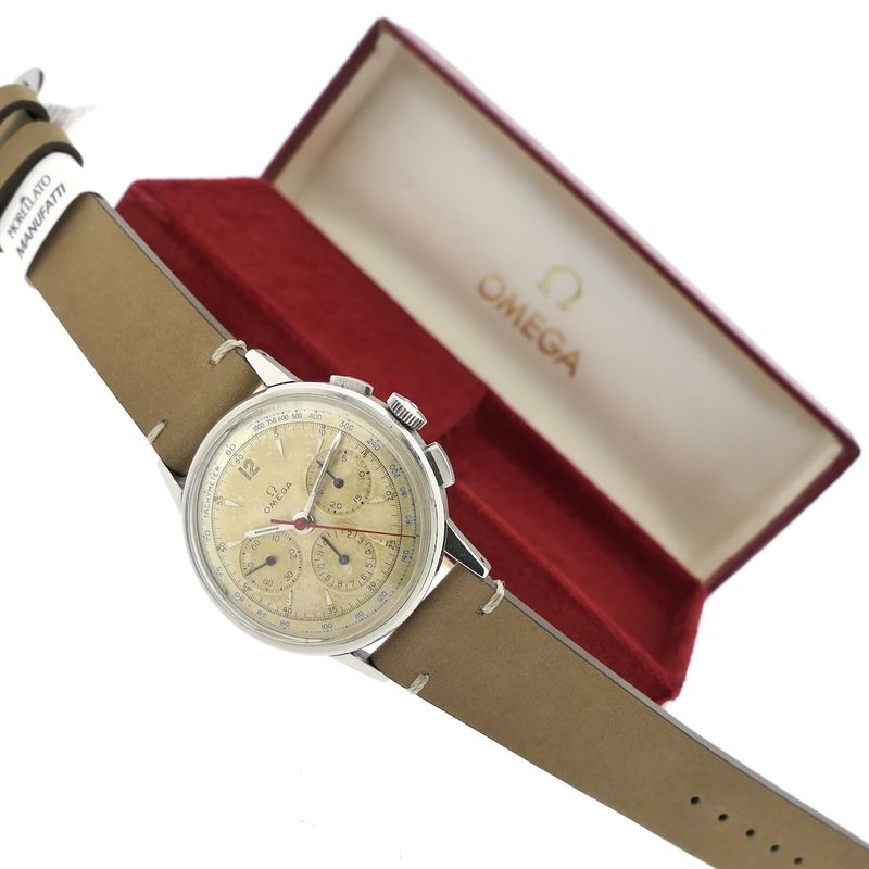 Image 14 of Omega Chronograph Cal. 321 Referentie 2279-1; Vintage chronograaf heren horloge