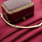 Image 2 of Two-tone gold fantasy link necklace