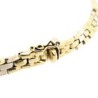 Image 3 of Bicolor Gold Panther Link Bracelet; 14 Karat; 19.5 cm