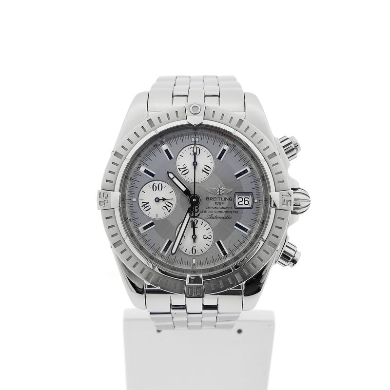 Image 1 of Breitling Chronomat Evolution 'Grey' A13356; Chronograph men's watch