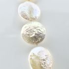 Image 8 of Pearl necklace with gold clasp.