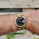 Image 8 of Rolex Day-Date 18038; 18k men's watch on President strap