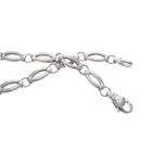 Image 4 of Silver matte link bracelet | 19 cm