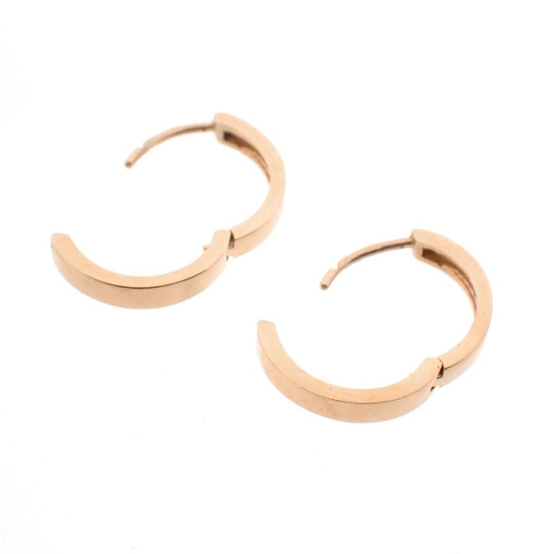 Image 7 of Gold earrings | Ø 11.3 mm