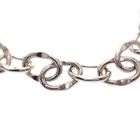 Image 2 of Silver anchor link bracelet