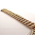 Image 2 of Gold French gourmet link bracelet | 20 cm