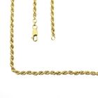 Image 4 of Long gold twisted link chain