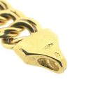 Image 6 of Gold flat Figaro/Prince of Wales bracelet