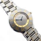 Image 1 of Cartier Must 21; Goud/stalen dames horloge