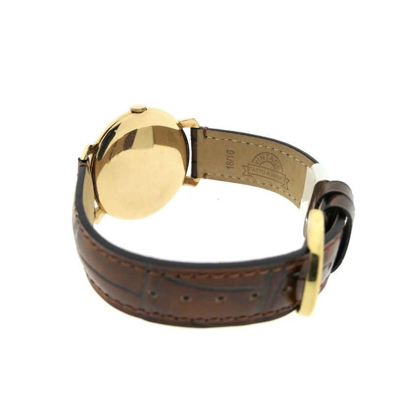 Image 9 of IWC Schaffhausen 'Shark Fin Ref. 512'; Vintage 18k gold men's watch