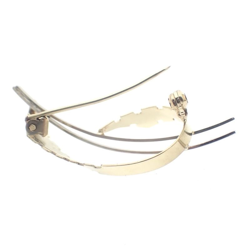 Image 4 of Two-tone gold fantasy brooch