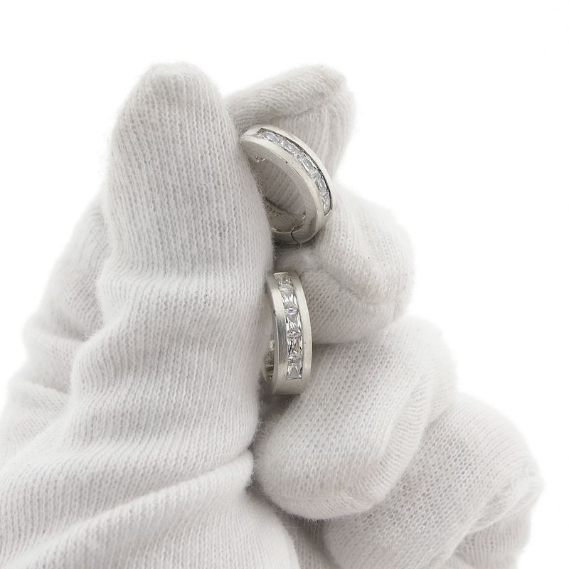 Image 6 of ESPRIT Silver earrings with zirconia; Ø 16 mm