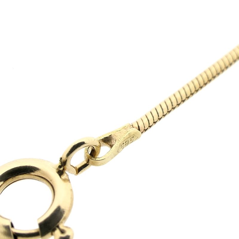 Image 5 of Gold snake link chain