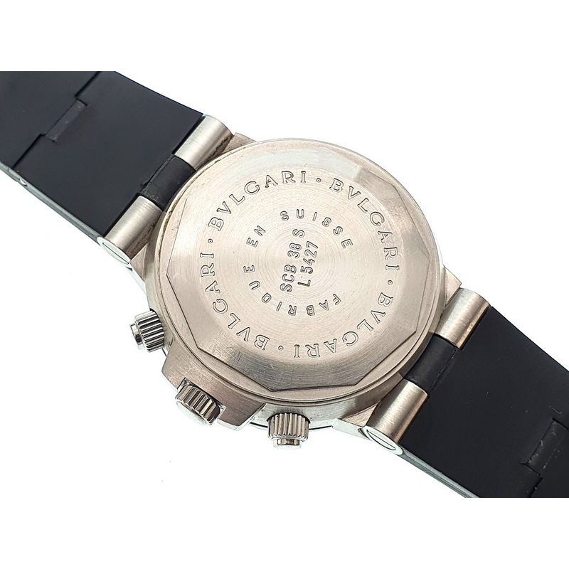 Image 4 of Bulgari Scuba Diachrono; Men's wristwatch | Ref. SCB38S