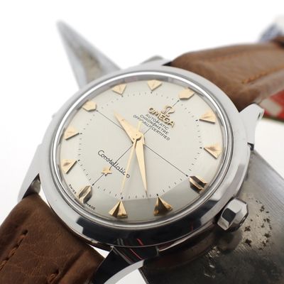 Image 1 of Omega Constellation Automatic; NOS/new 1956 full-set