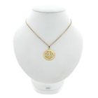 Image 3 of Gold zodiac sign pendant; Libra