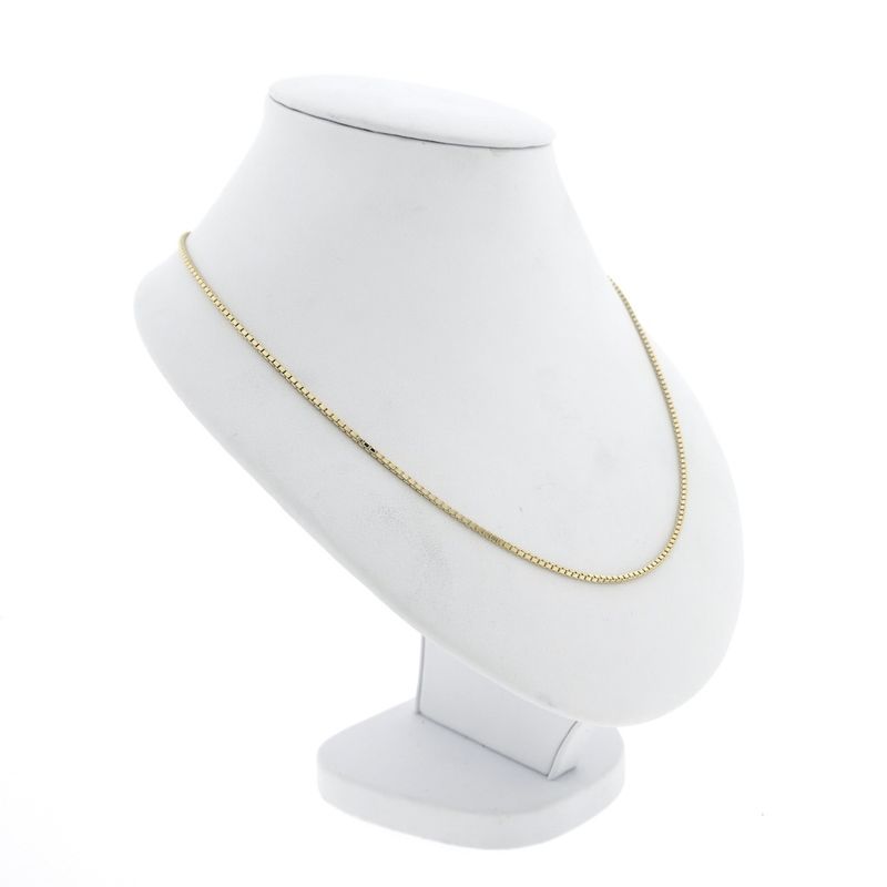 Image 6 of Golden Venetian link chain.