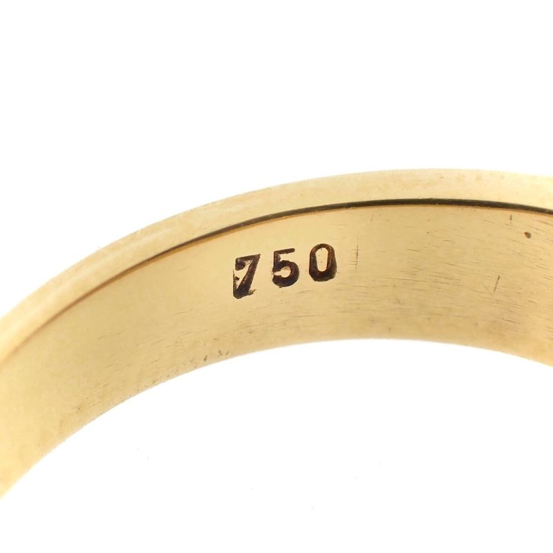 Image 5 of Gold ring with jade