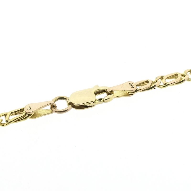 Image 4 of Golden fantasy link chain | 45 cm