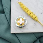 Image 2 of Silver brooch of a nursing A-badge