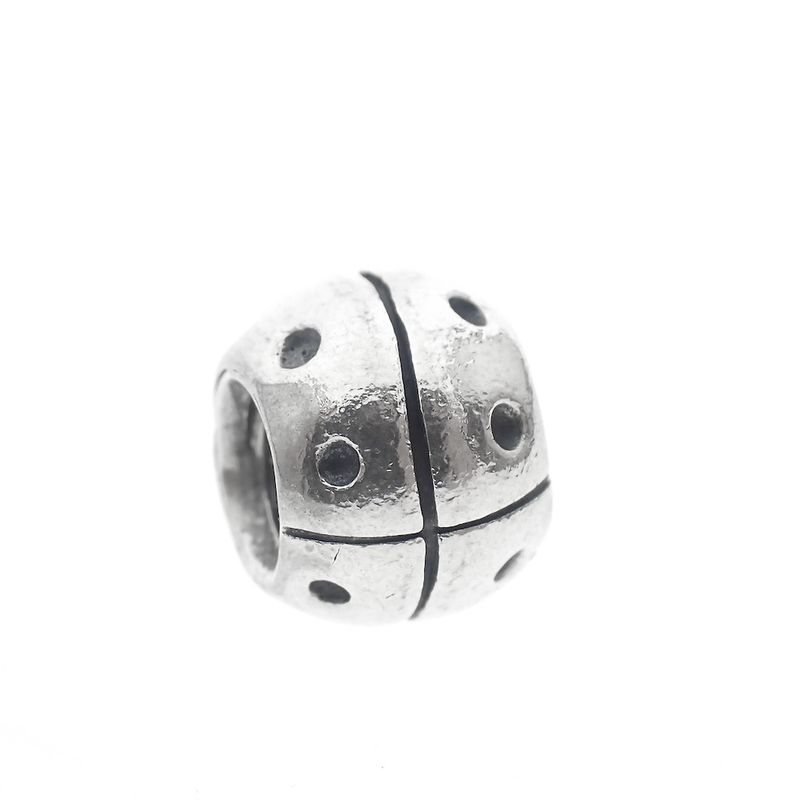 Image 5 of Pandora charm; Silver; Ladybug