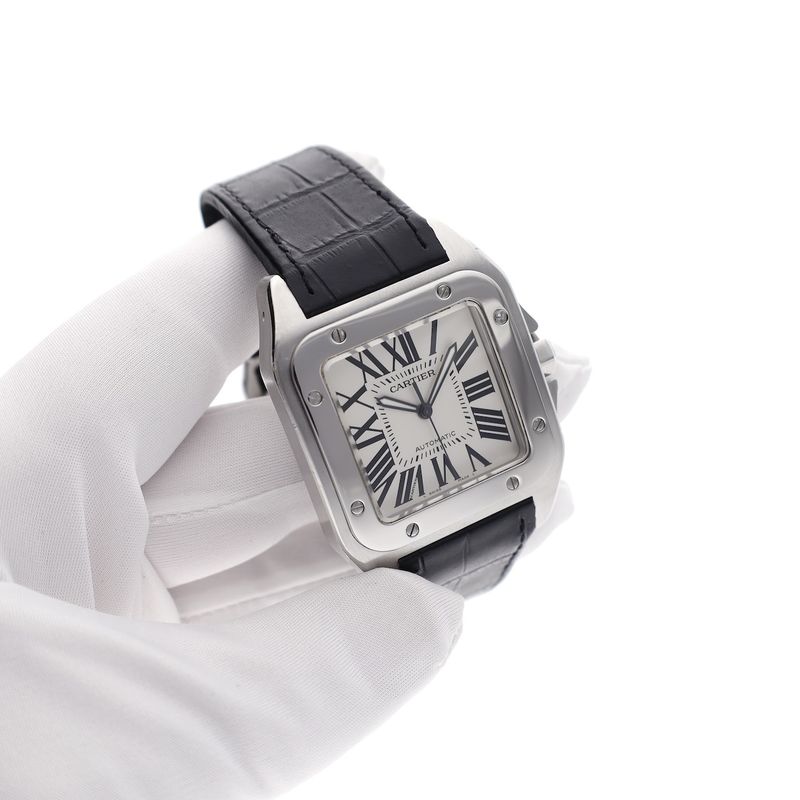 Image 17 of Cartier Santos 100 XL Automatic W20076X8/2656; Automatic men's watch