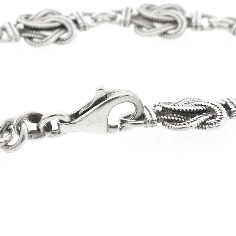 Image 3 of Silver Bracelet with Celtic Pattern
