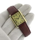 Image 6 of Cartier Tank 'Vermeil' 590005; Unisex horloge
