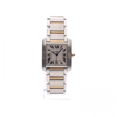 Afbeelding 1 van Cartier Tank Française 2302 W51005Q4; Automatisch Horloge