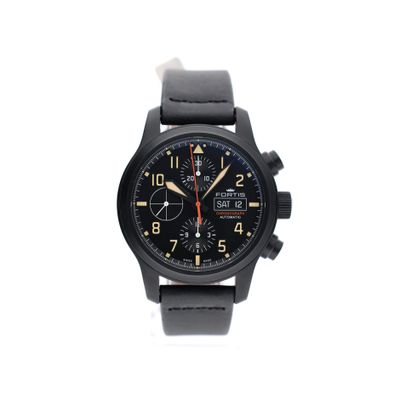 Image 1 of Fortis B-42 'Black Edition' Chronograph 656.18.141; Automatic Men's Watch