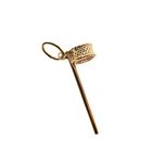 Image 2 of Gold pendant of a korfball post