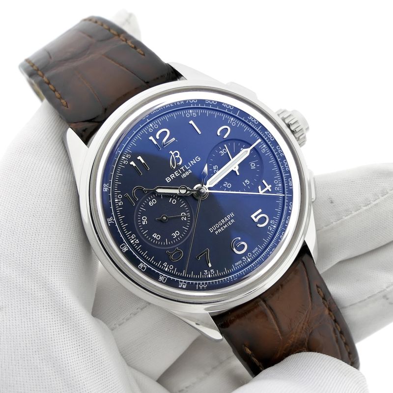 Image 4 of Breitling Premier B15 Duograph AB1510; Chronograph men's watch