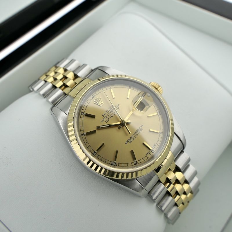 Image 15 of Rolex Datejust 36mm 16233; Automatic gold/steel watch