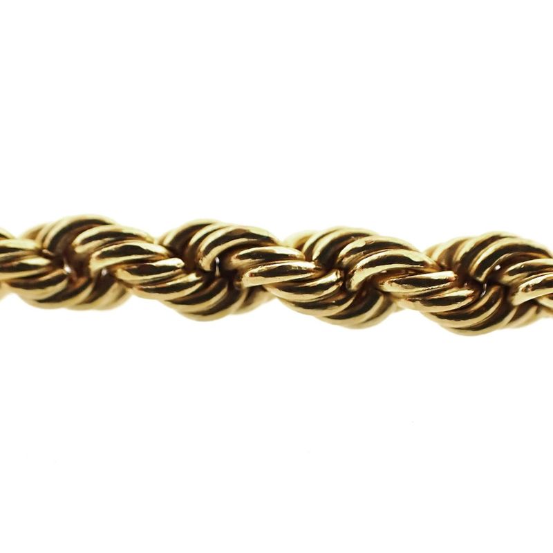 Image 8 of 18K Gold Twisted Bracelet | 19 cm