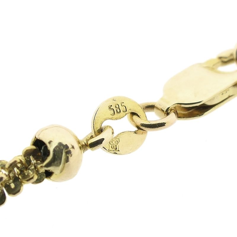 Image 5 of Golden fantasy link chain | 47 cm