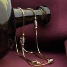 Image 2 of Two-tone gold fantasy link necklace