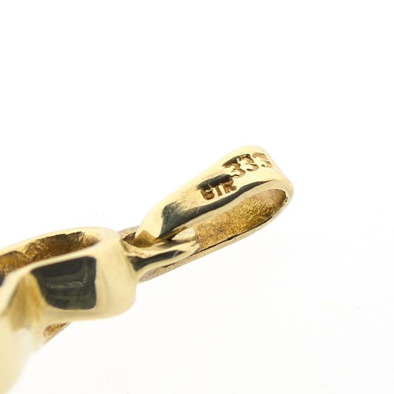 Image 6 of 8 Karat Pendant with a Pearl