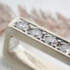 Image 5 of 18K white gold pendant with diamonds | 0.27 ct.