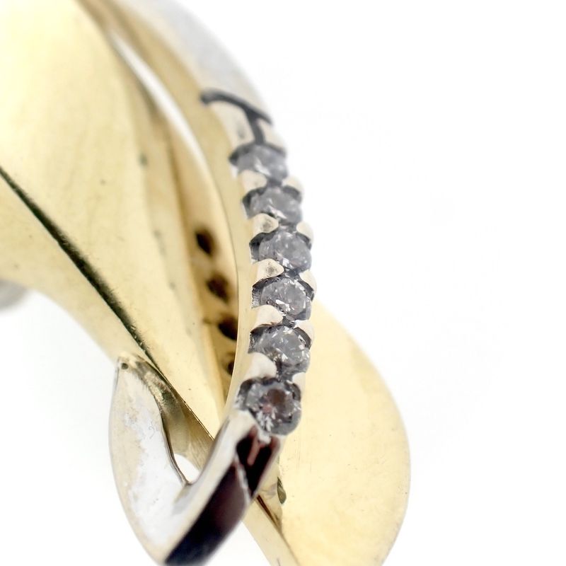 Image 3 of Two-tone fantasy pendant with diamonds | 0.045 ct.