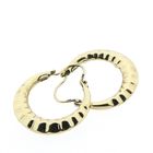 Image 6 of Gold subtle earrings | Ø 20.3 mm