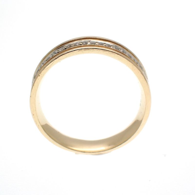 Image 4 of Gold ring with diamond | 0.09 ct.