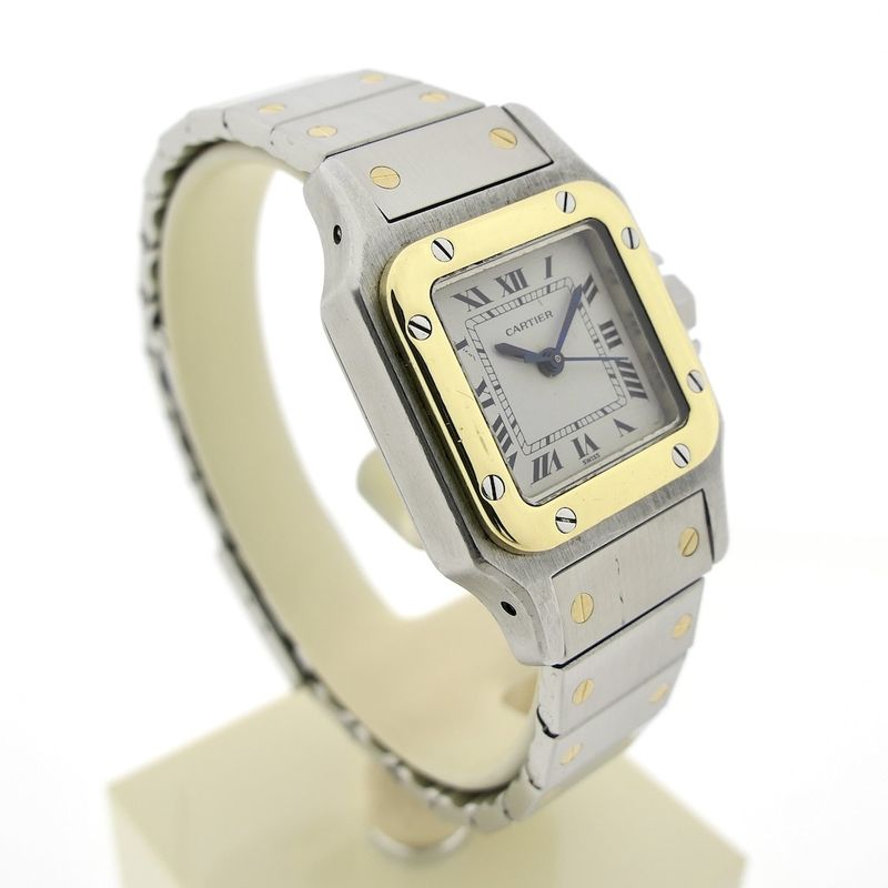 Image 3 of Cartier Santos Galbee; Automatic ladies watch
