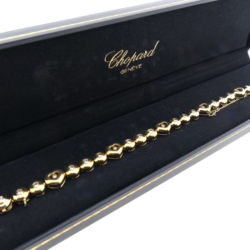 Image 7 of Chopard gold bracelet with diamonds; 1.98 ct.