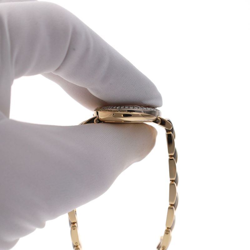 Image 15 of Cartier Trinity 2357 / WG2005S5; Exclusive 18ct Yellow Gold Ladies Watch with Diamonds